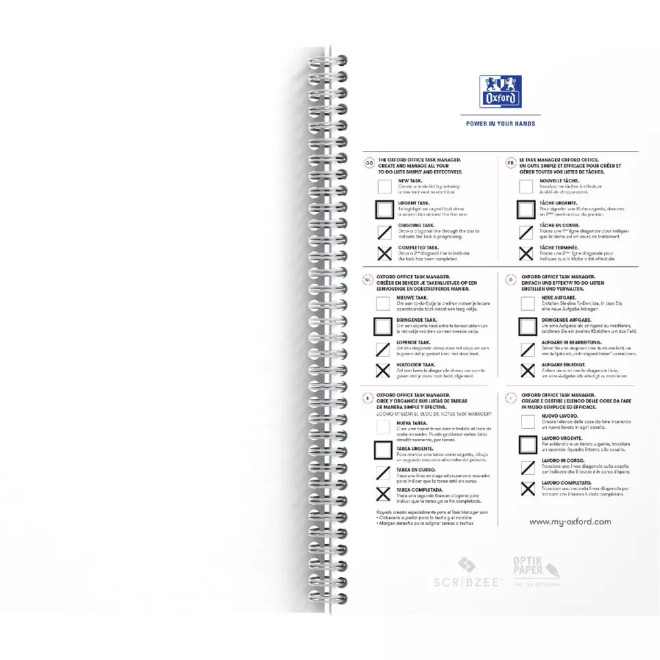 Oxford Office Essentials taskmanager,...