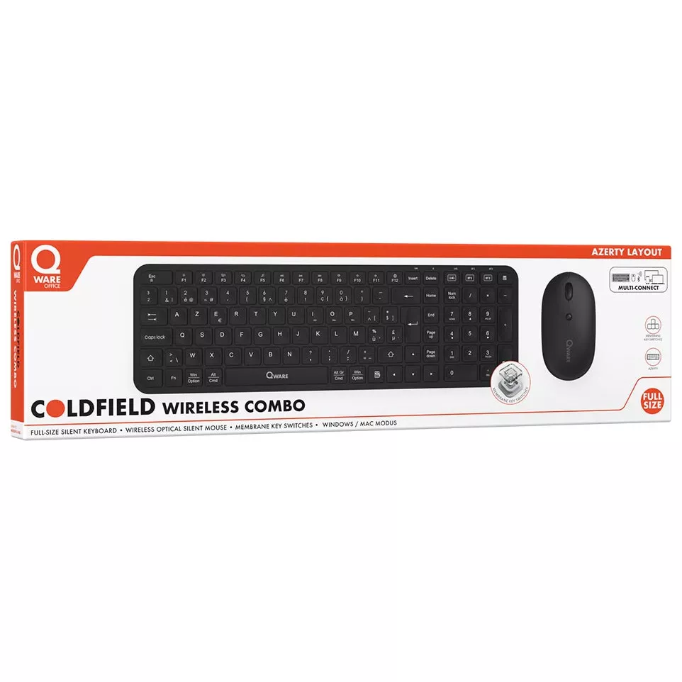Qware draadloze deskset Coldfield,...