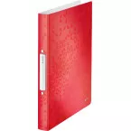 Leitz WOW Ring Binder 2 O-Ring A4 25mm Red Polypropylene