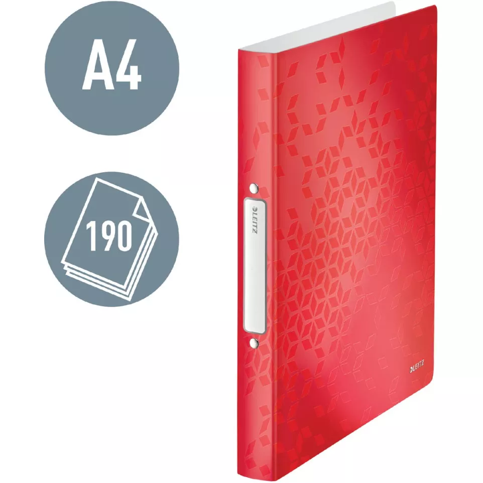 Leitz WOW ringmap, uit PP, rug van 25...