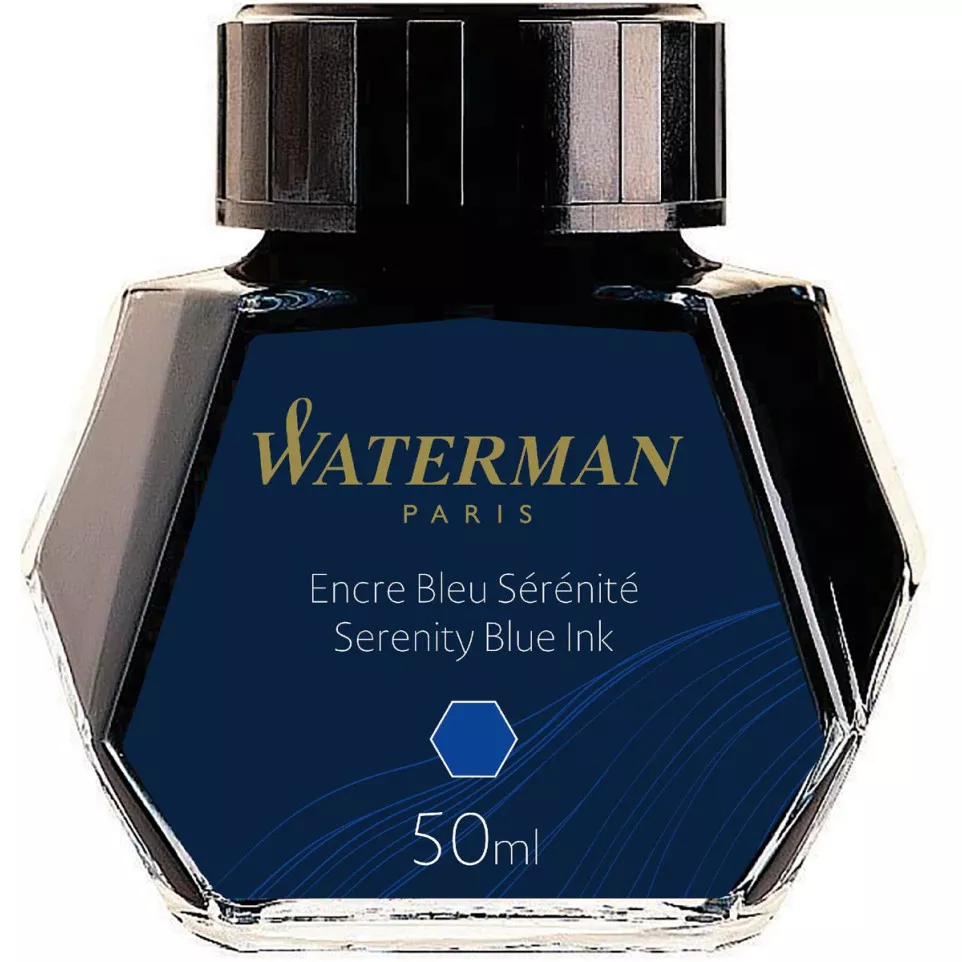Waterman encre 50 ml bleu (Serenity)