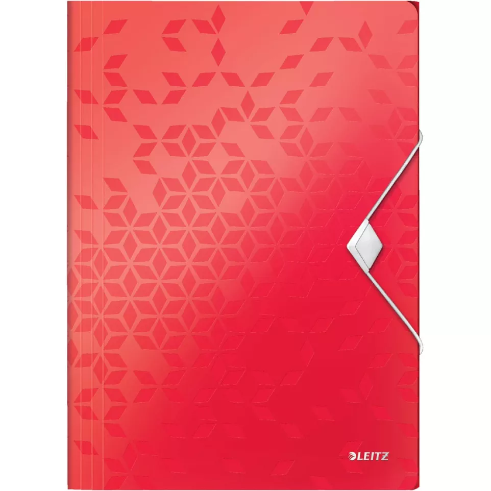 Leitz WOW elastomap met 3 kleppen,...