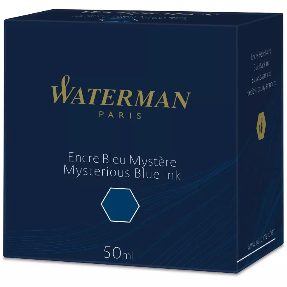 Waterman encre 50 ml, bleu (Mysterious)