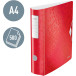 Leitz WOW classeur à levier Active, dos de 8,2 cm, rouge