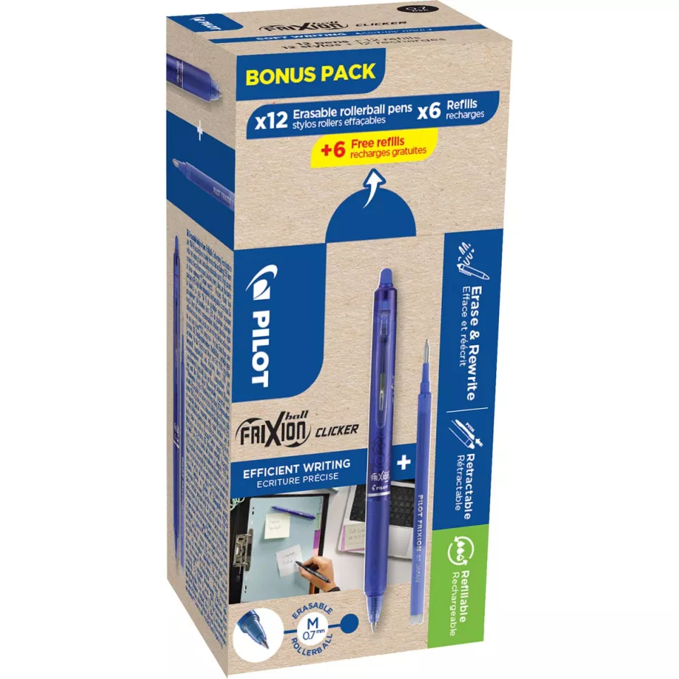 Pilot Frixion Ball Clicker, 12...