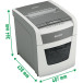 Leitz IQ AutoFeed Small Office 50 Automatic Paper Shredder P4