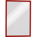 Durable Duraframe cadre magnétique, ft A4, rouge, paquet de 5 pièces