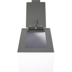 V-Part top met klep voor...