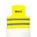 Fixfirst gilet de sécurité, jaune, XL (adulte), avec impression BHV