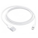 Apple câble, Lightning (8-pin) à USB-A, 1 m, blanc