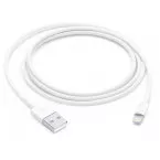 Apple câble, Lightning (8-pin) à USB-A, 1 m, blanc