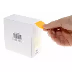 Rillprint étiquettes rondes, diamètre 35 mm, rouleau de 500 pièces, orange fluo