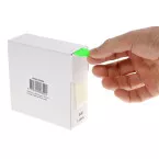 Rillprint étiquettes rondes, diamètre 25 mm, rouleau de 500 pièces, vert fluo