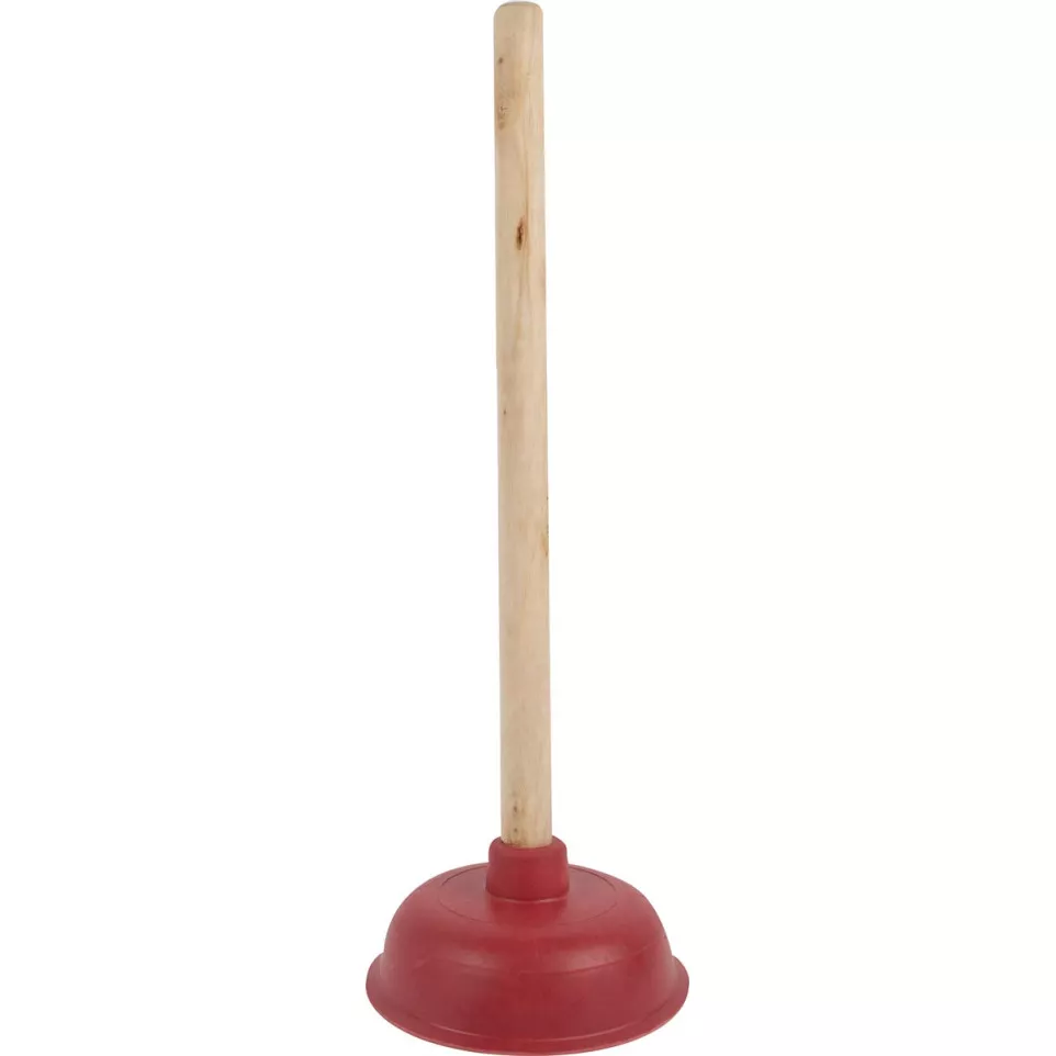 Ontstopper, rubber, oranje