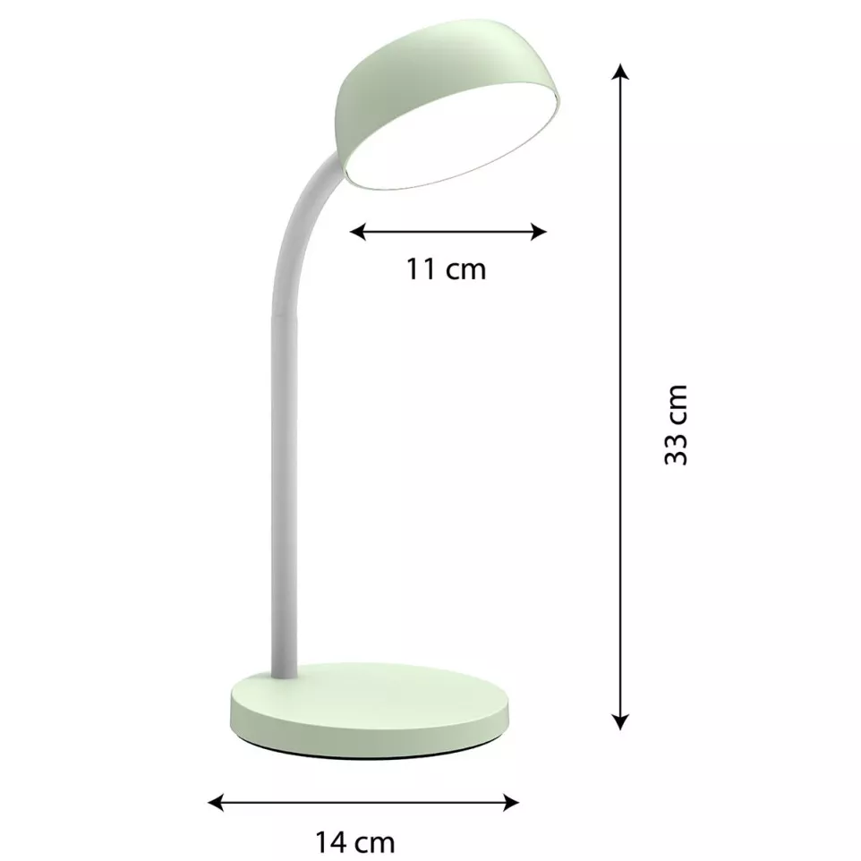 Unilux lampe de bureau Tamy, LED, vert