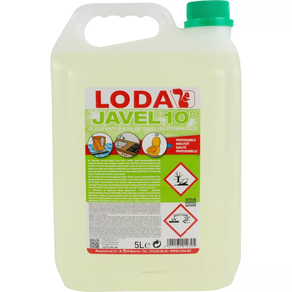 Loda Bleach 10° Green 5 L Bottle