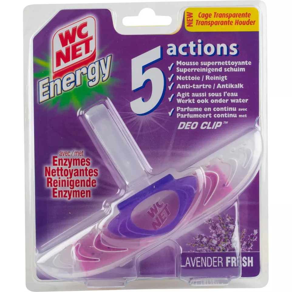 WC NET Energy bloc toilette Lavendel...