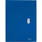 Leitz Recycle chemise à rabats, en PP, ft A4, bleu