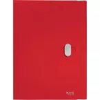 Leitz Recycle Polypropylene Folder with Flaps A4 Red