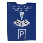 Bronyl blue parking disc (complies with Belgian law)