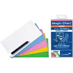 Legamaster Magic-Chart notes, 250 feuilles, ft 10 x 20 cm, assorti