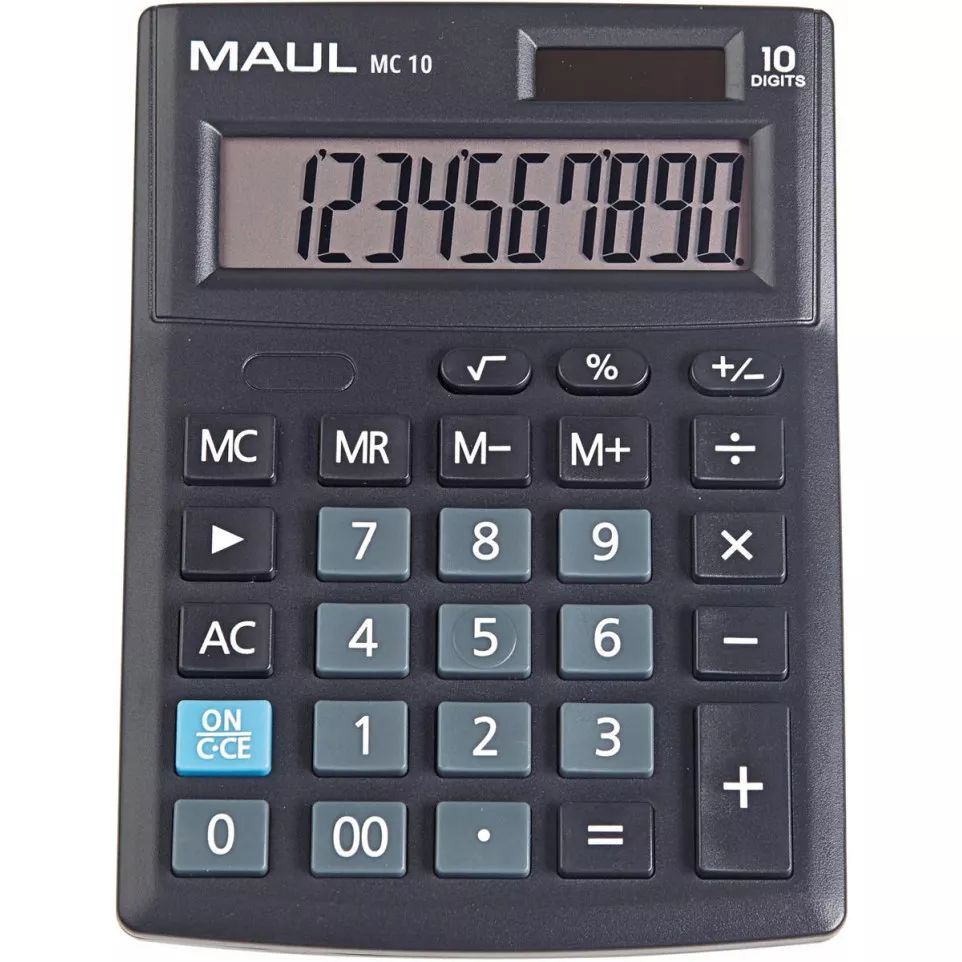 MAUL MC 10 Desktop Calculator Black