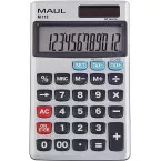 MAUL calculatrice de poche professionnelle M112, argent