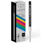 Parker ECO Ballpoint Pen Refills Medium Black Pack of 20