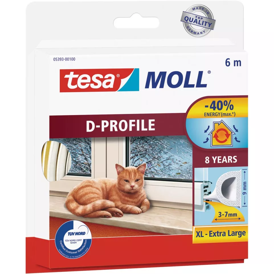 Tesa Moll Classic tochtstrip...