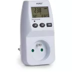 Perel wattmètre, 230 V, 16 A, blanc, pour la Belgique