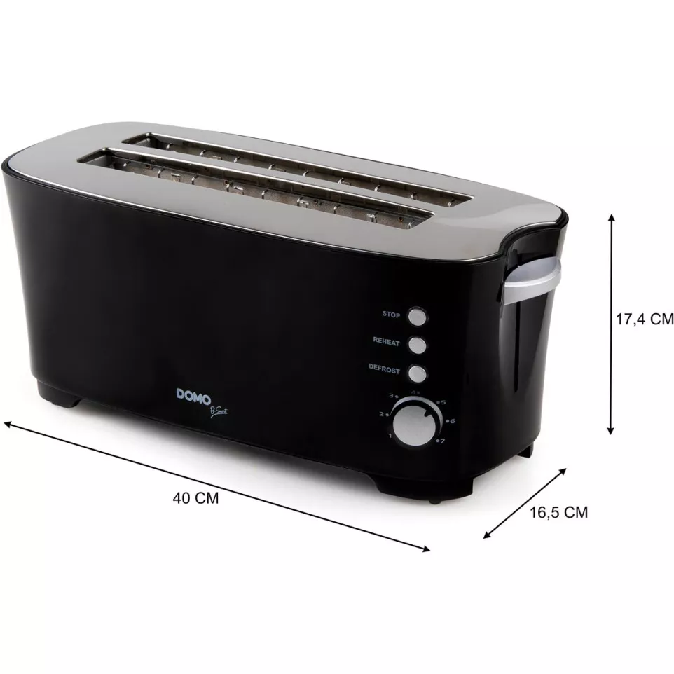 Domo grille-pain B-Smart, pour 4...