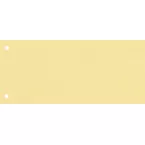 Oxford Index Dividers 24 x 10.5 cm 2 Holes Yellow Pack of 100