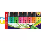 STABILO BOSS ORIGINAL Highlighter Pack of 8 Assorted Colors