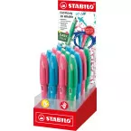 STABILO EASYbirdy stylo plume 3D Wildlife, présentoir de 16 pièces