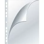 Q-CONNECT geperforeerde showtas A4 11-gaatsperforatie gekorreld 80 micron pak van 100 stuks