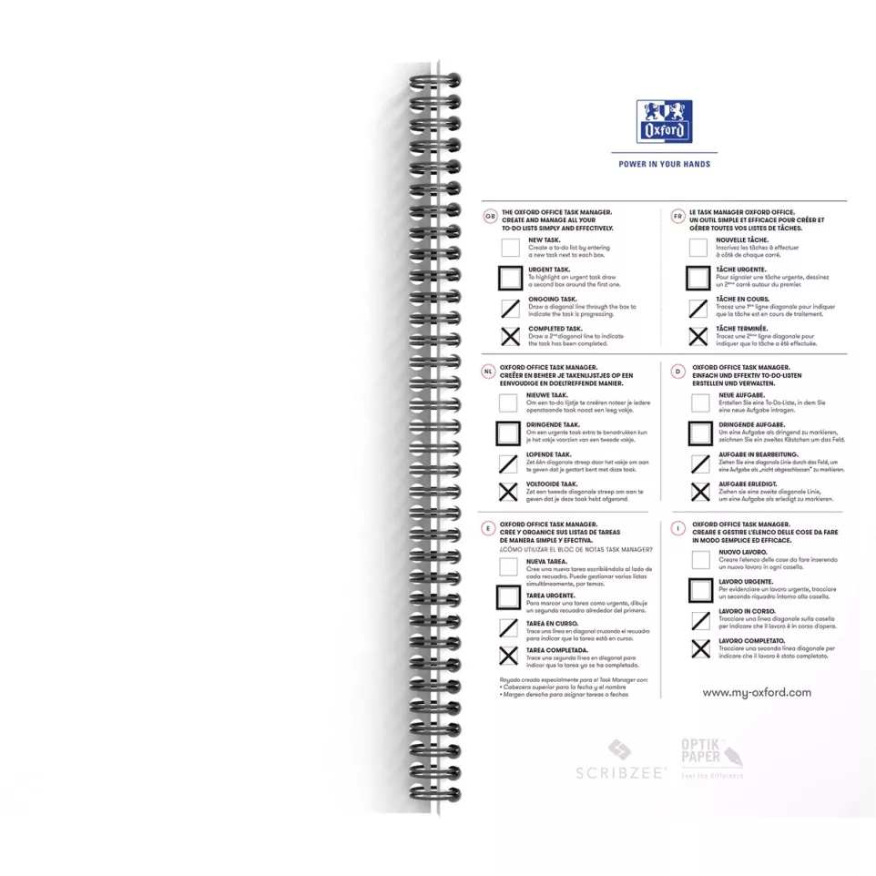 Oxford Office Essentials taskmanager,...