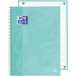 Oxford School Touch Europeanbook spiraalblok, ft A4+, 160 bladzijden, gelijnd, pastel groen