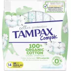 Tampax Cotton Regular tampons, paquet de 14 pièces