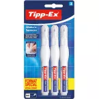 Tipp-Ex correctiepen Shake 'n Squeeze, blister van 3 stuks, special format