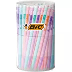 BIC Matic Pastel Mechanical Pencil Display Box of 60 Assorted