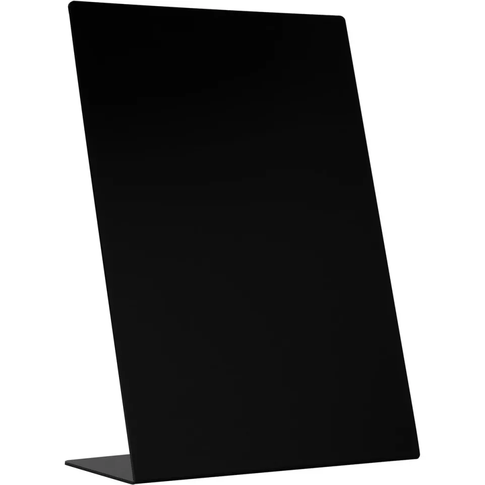 Europel L-Shaped Slate Blackboard, A4...