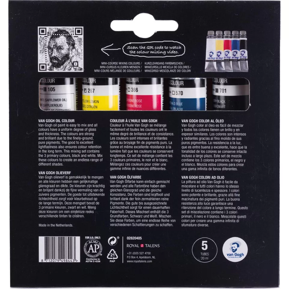 Royal Talens Van Gogh Primary Mixing...