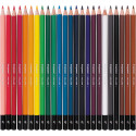 Bruynzeel crayon de couleur, boîte en métal de 24 pièces