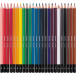 Bruynzeel crayon de couleur, boîte en métal de 24 pièces