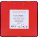 Bruynzeel kleurpotloden, metalen doos van 24 stuks