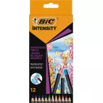 Bic Intensity Watercolour Colouring Pencils Set of 12