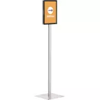 Durable standard sol Info Stand Basic pour ft A4