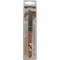 Herder molenmes, carbon/hout, 8,5 cm