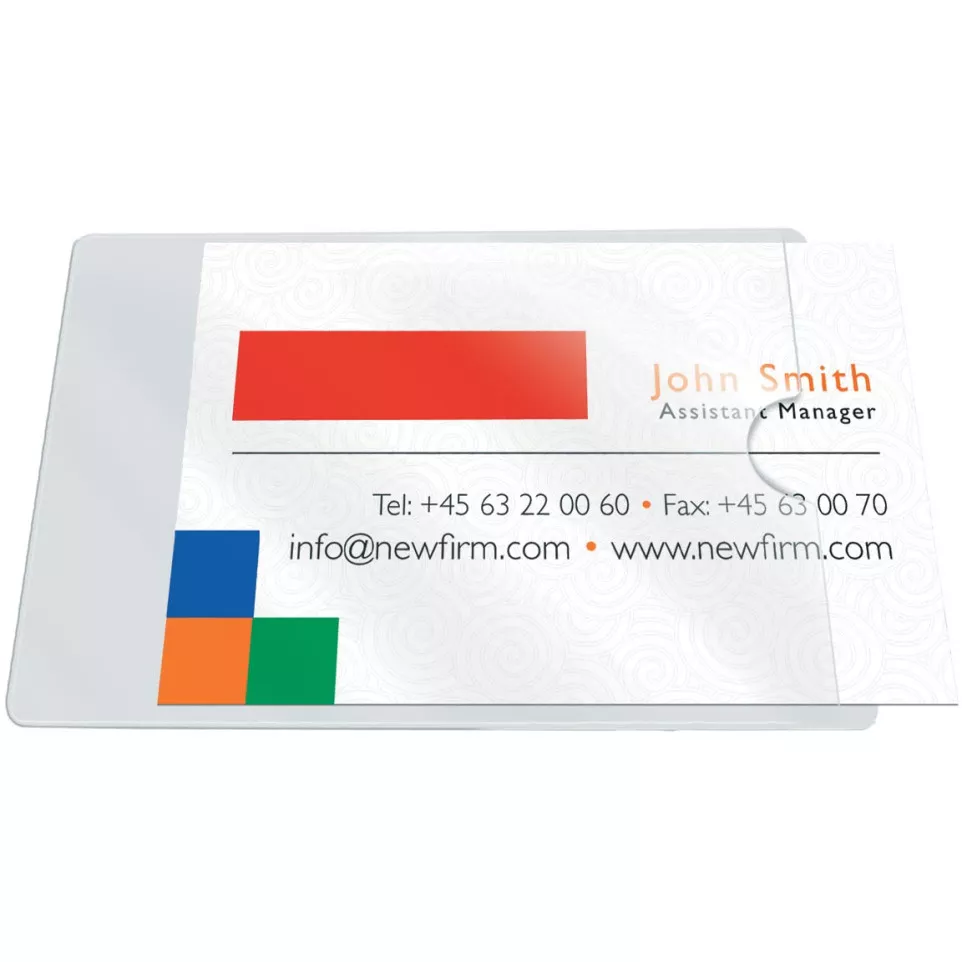 Q-CONNECT badge pocket, autocollante,...