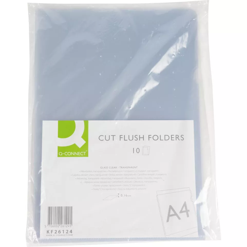 Q-CONNECT L-map glashelder 160 micron...